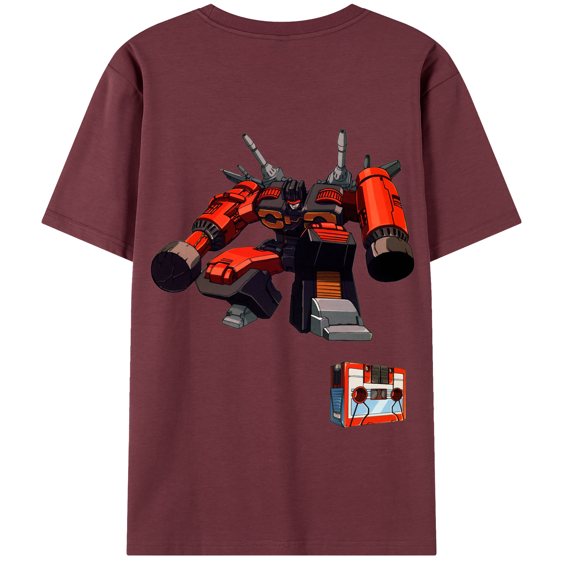 （画像用）  綿100％半袖Tシャツ（背面プリント）